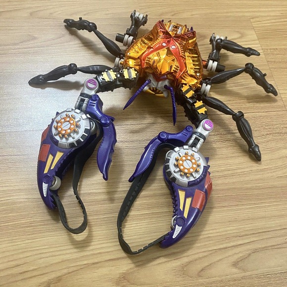 1998 Transformers Beast Wars Deluxe Transmetals Evil Predacon Rampage Incomplete - Picture 3 of 5